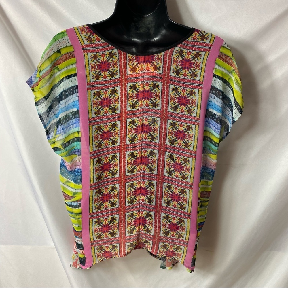 Clover canyon colorful blouse - Picture 2 of 3